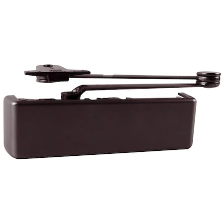 Lcn Manual, Hydraulic, 4110 Series Surface Mounted Closers, Surface Mounted Closer, Heavy Duty 4111-SCUSH RH DKBRZ DEL